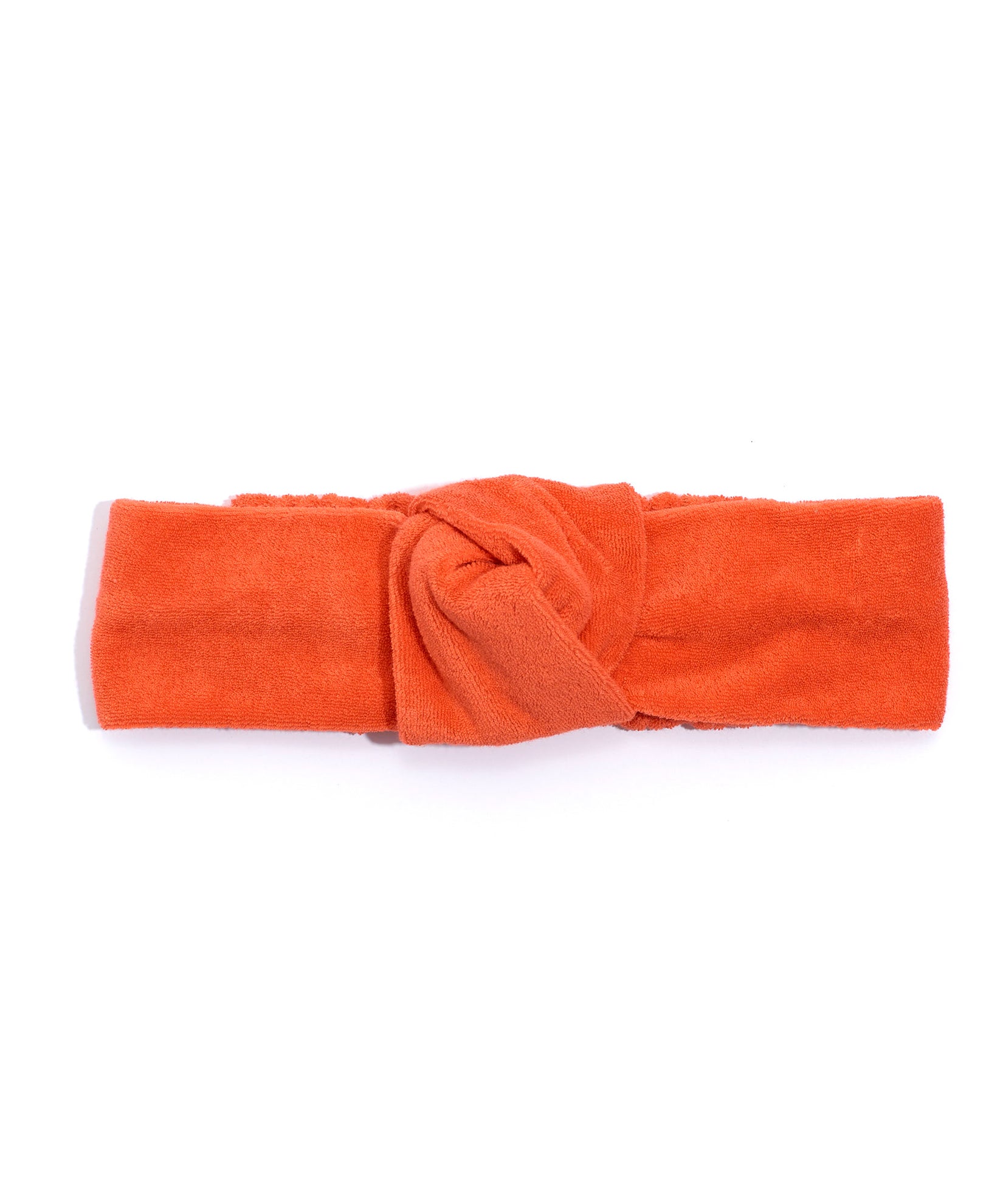 Terry Headband in color Tangerine