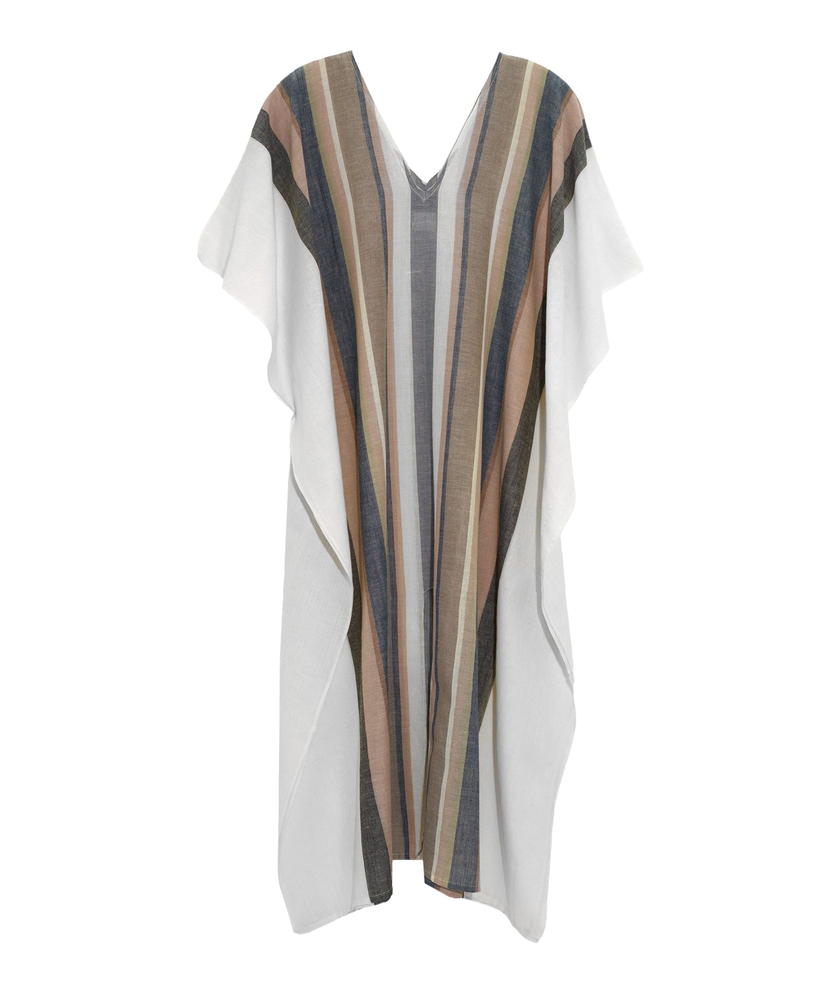 Beach Stripe Maxi Caftan – Echo