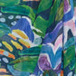 Expressive Floral Pareo in color Navy
