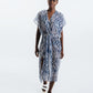Zebra Camo Longline Beach Robe