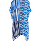 Salon Stripe Duster in color Dazzling Blue