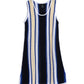 Adirondack Stripe Dress in color Navy