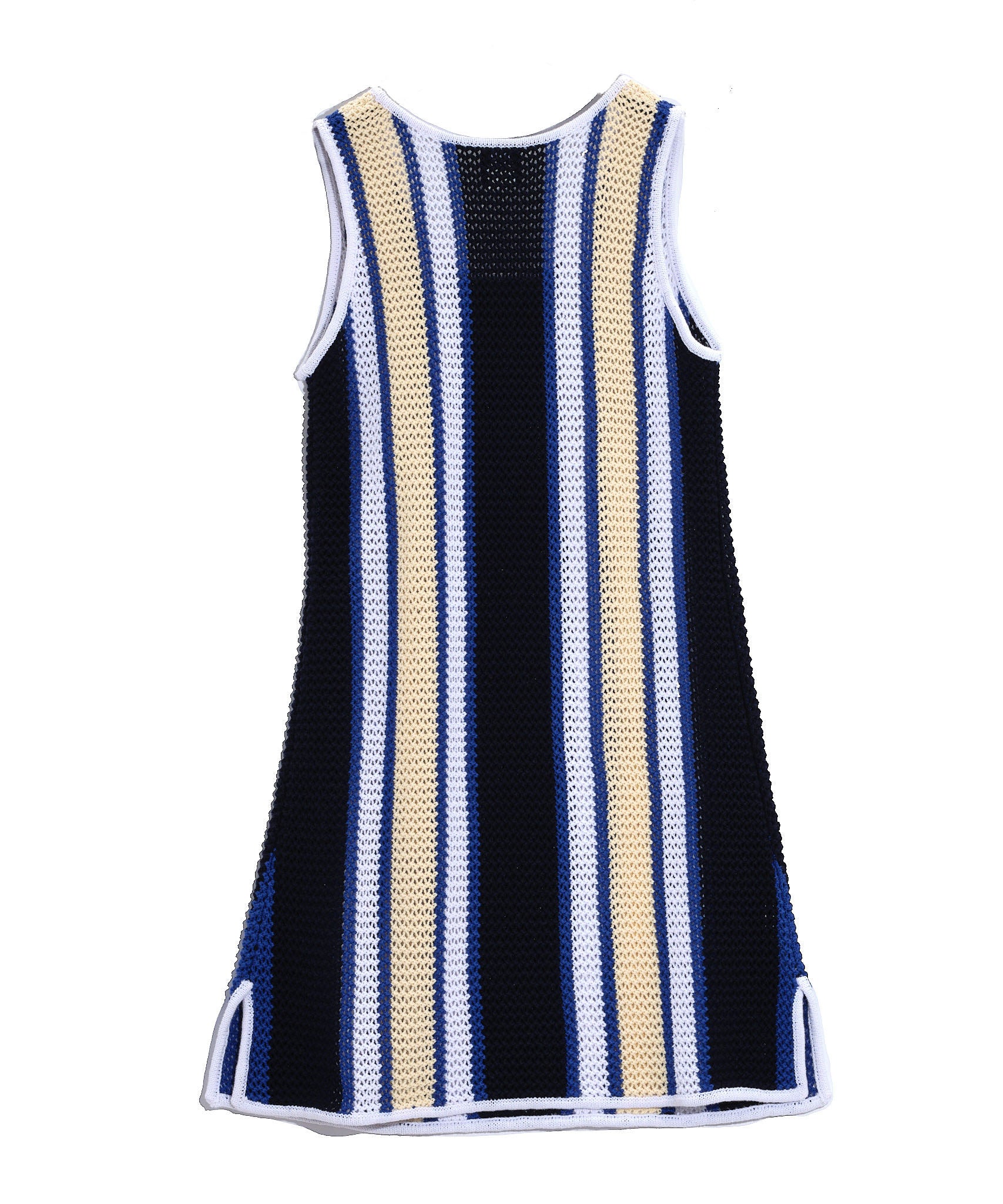 Adirondack Stripe Dress in color Navy