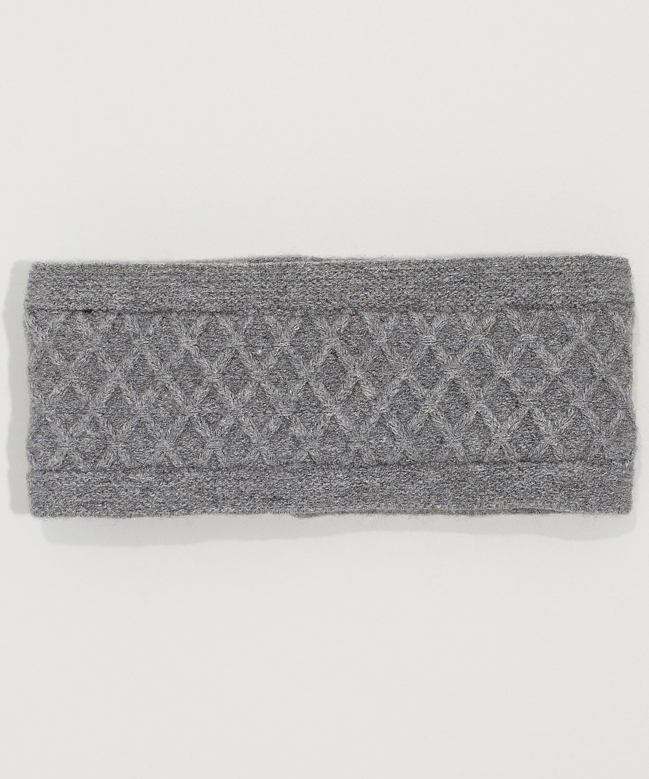 Diamond Cable Headband in color Echo Charcoal