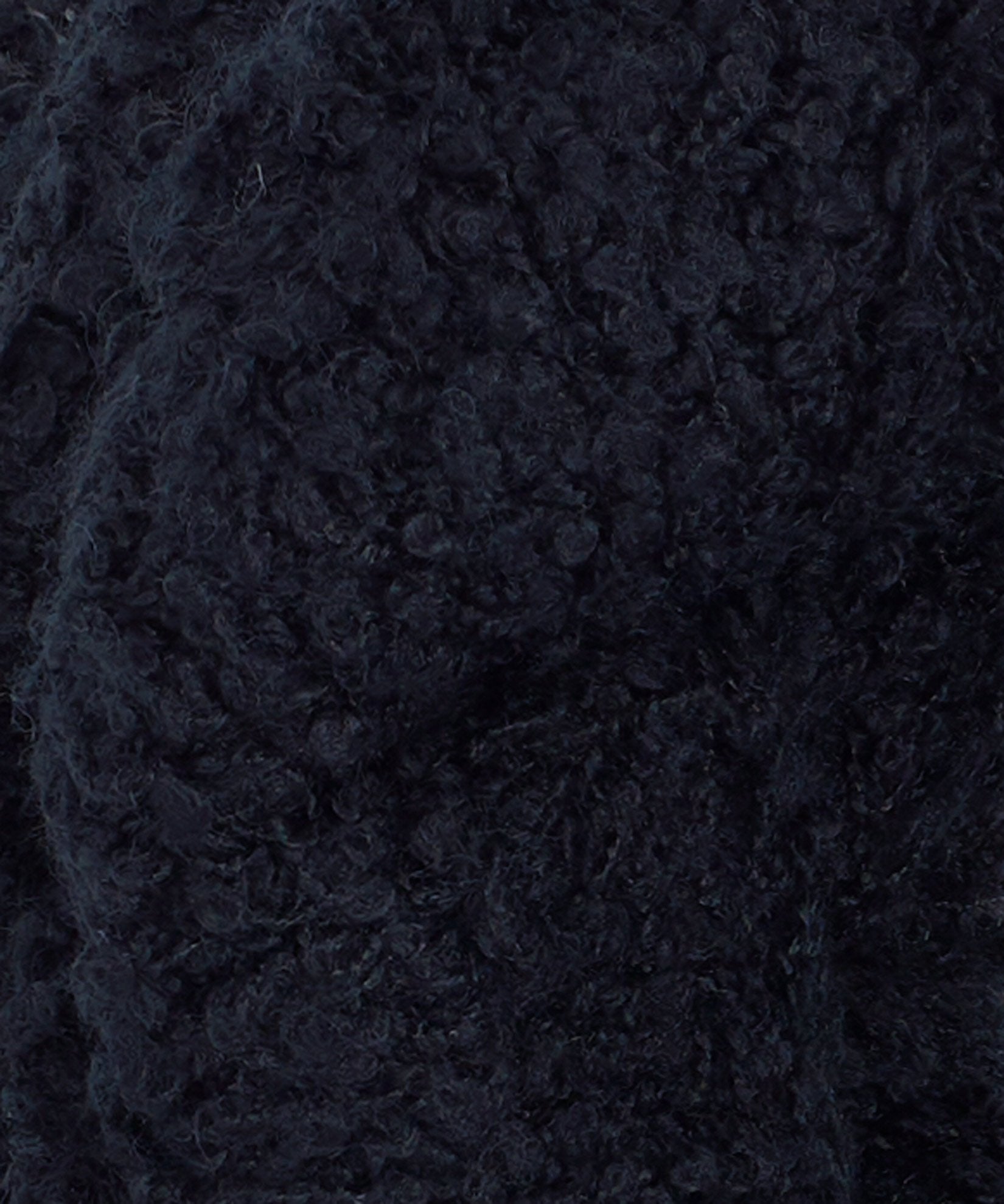 Boucle Double Layered Snood in color Echo Black