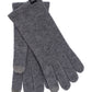 Echo Knit Touch Glove in color Heather Grey