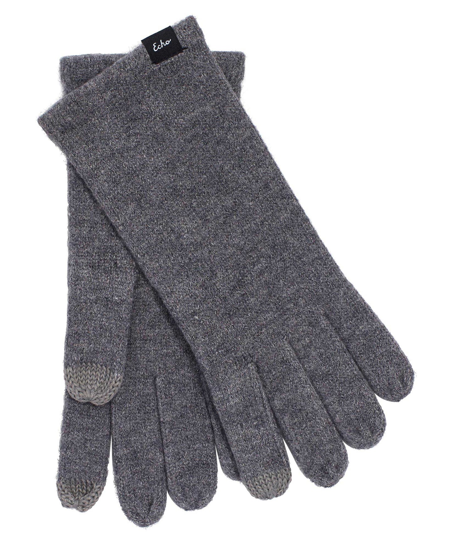 Echo Knit Touch Glove in color Heather Grey