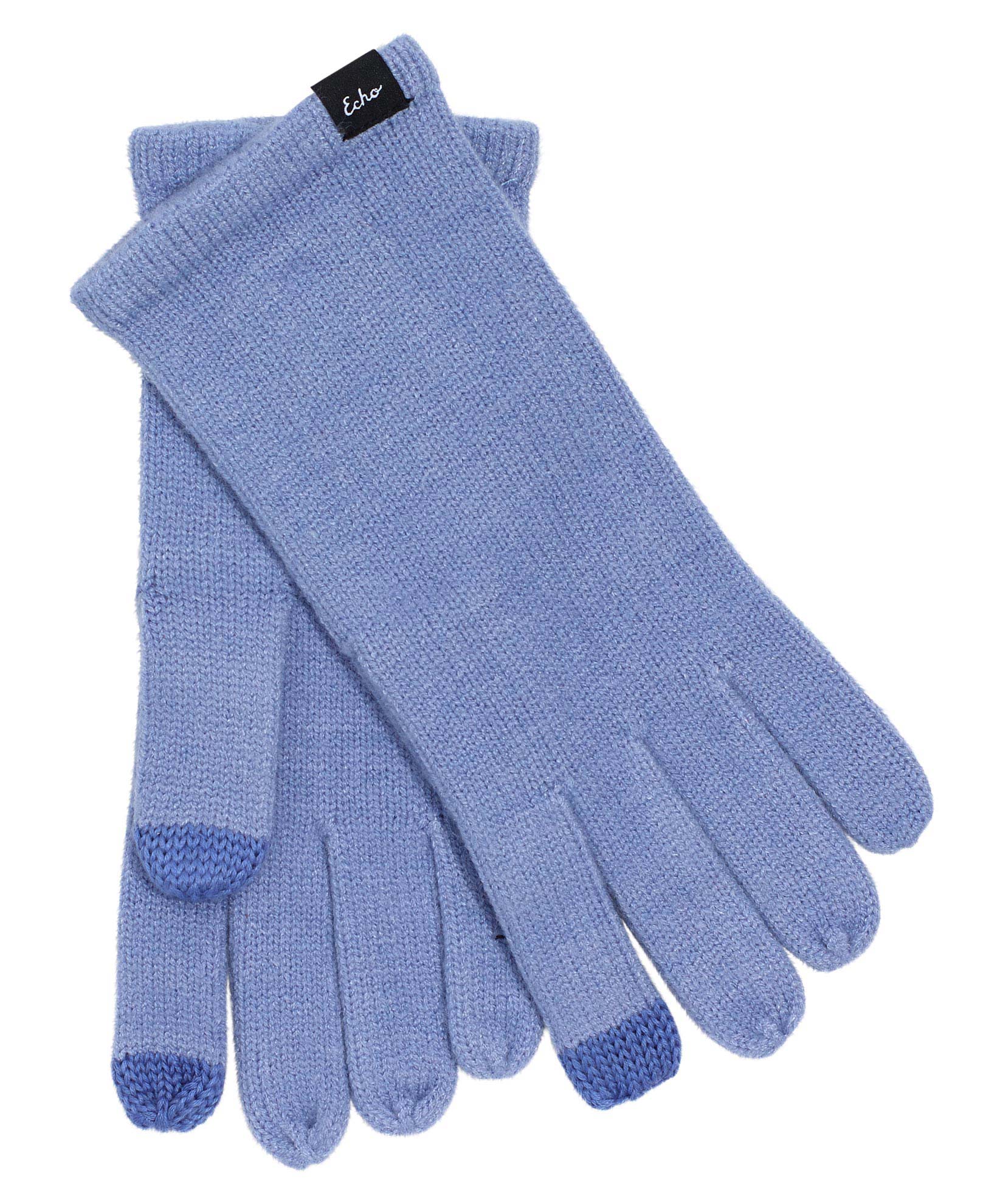 Echo Knit Touch Glove in color Blue Sky