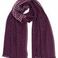 Cross Dot Scarf in color Pale Lilac