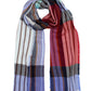 Exploded Twill Scarf in color Echo Navy