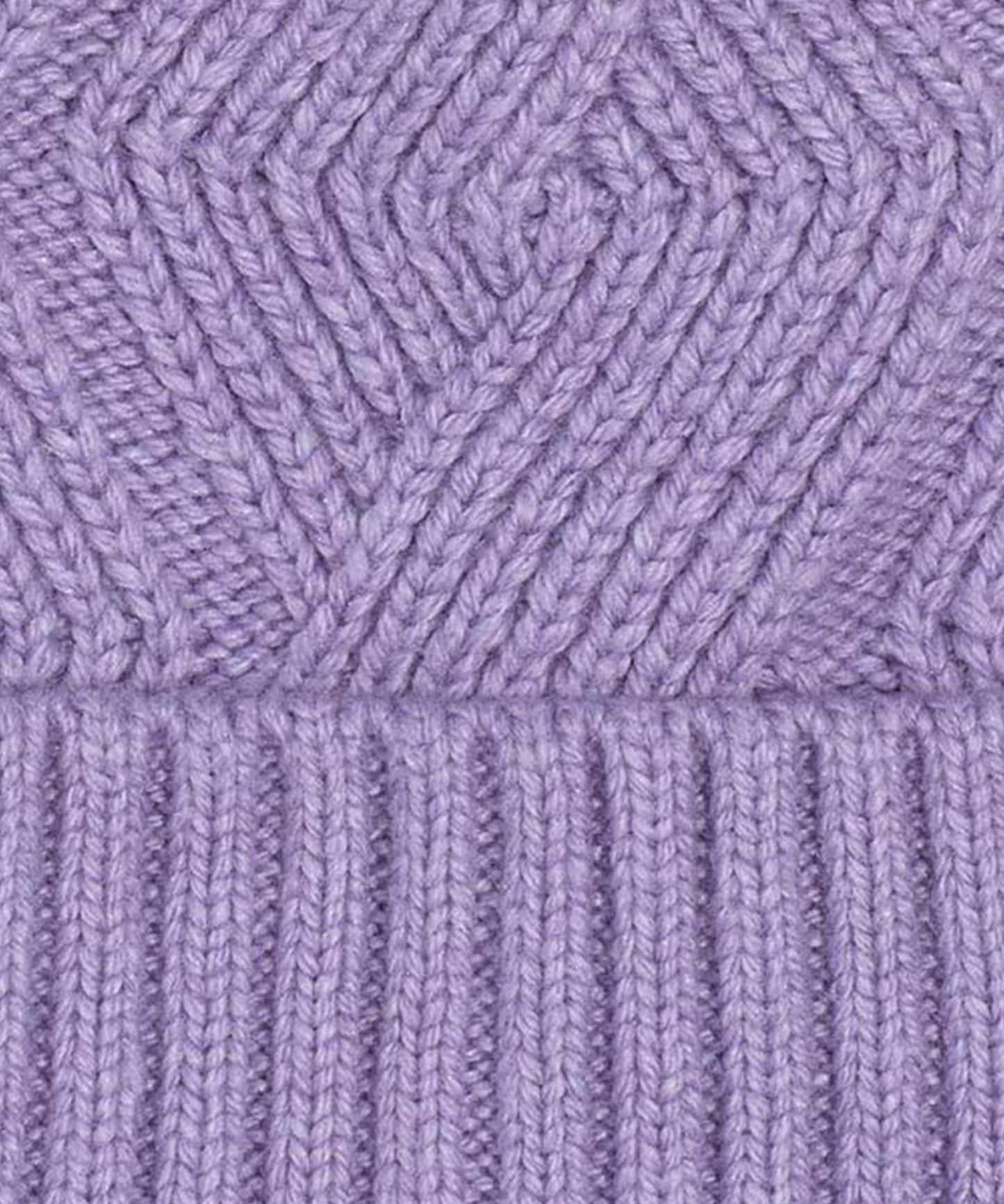 Recycled Cable Hat in color Iris