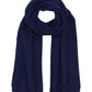 Recycled Cable Scarf in color Navy