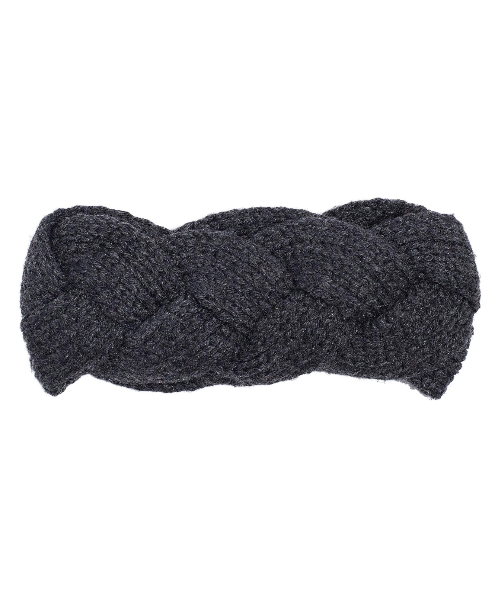 Recycled Cable Headband in color Charcoal