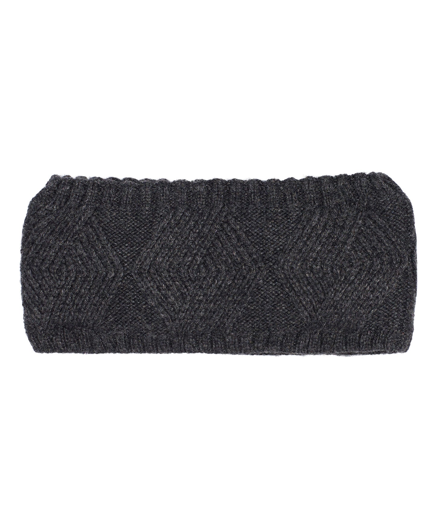 Recycled Cable Headband in color Charcoal