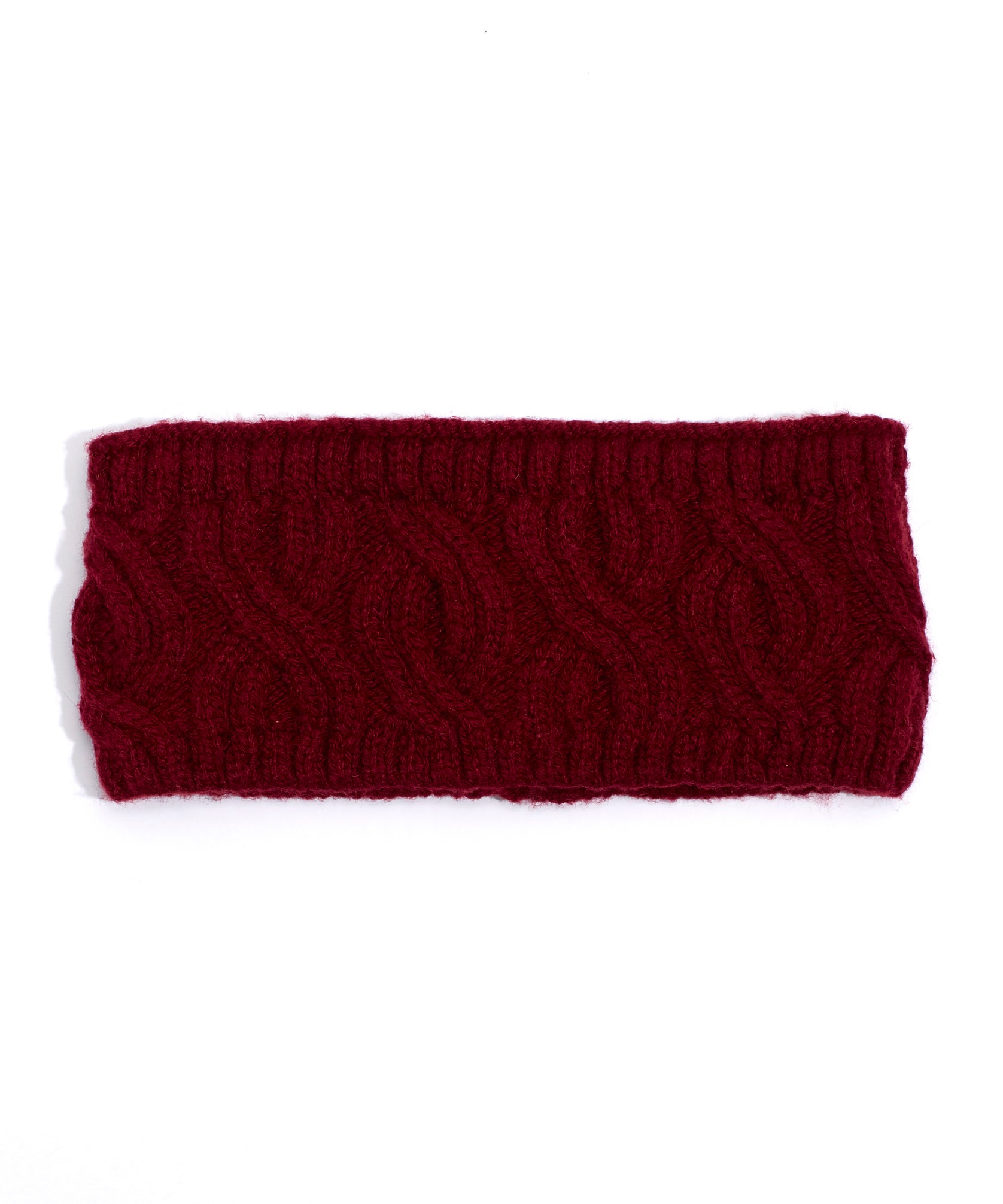 Recycled Headband in color Rhubarb