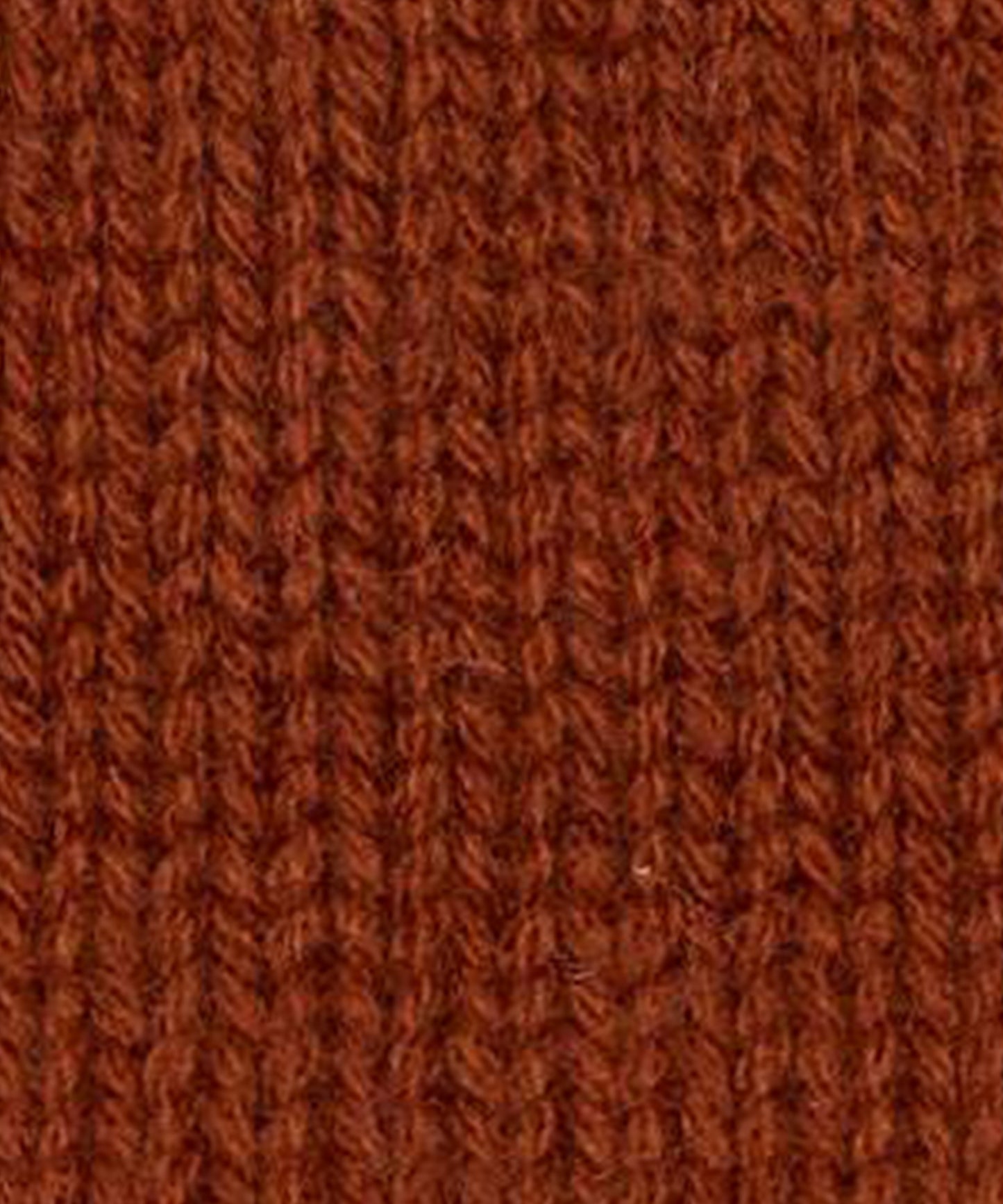 Wool/Cashmere Lofty Beanie in color Cinnamon