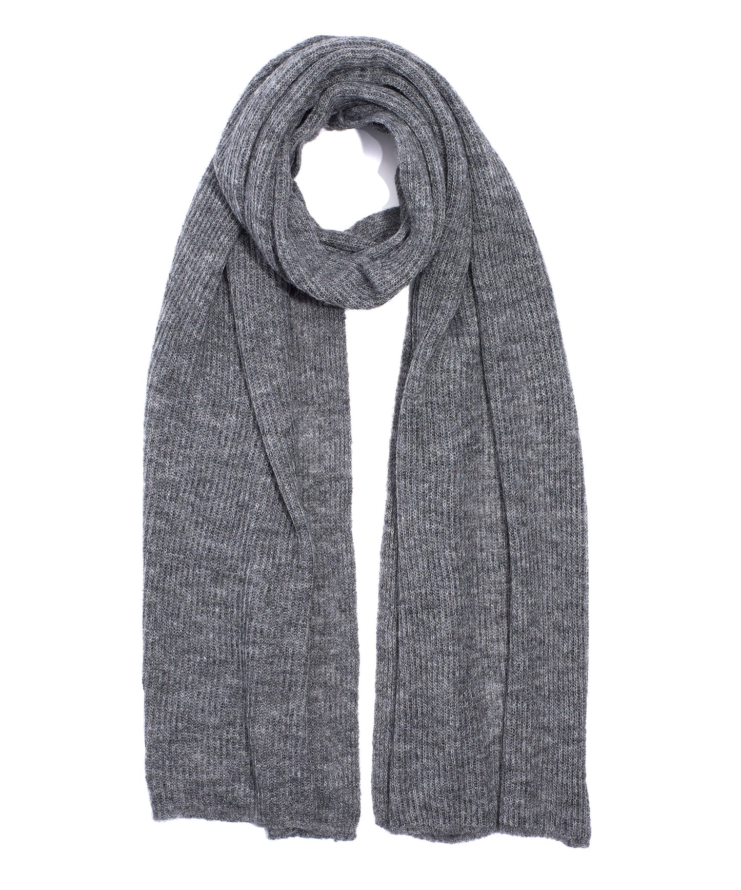 Sustainable Featherweight Wrap in color Charcoal