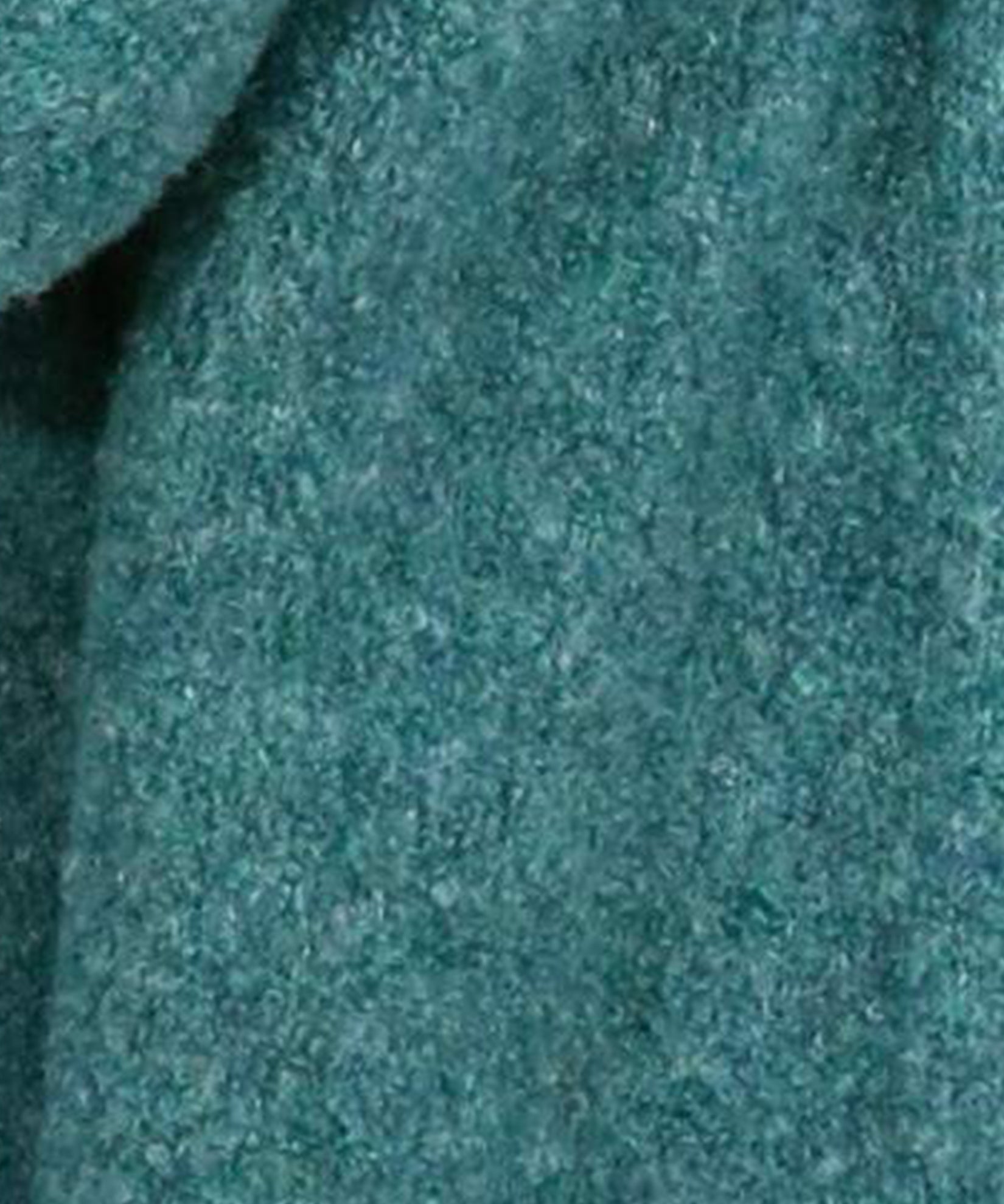 Teddy Boucle Blanket Wrap in color Teal