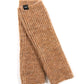 Plush Ribbed Armwarmers in color Camel