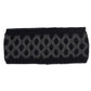 Recycled Bi-color Honeycomb Headband in color Black/Charcoal