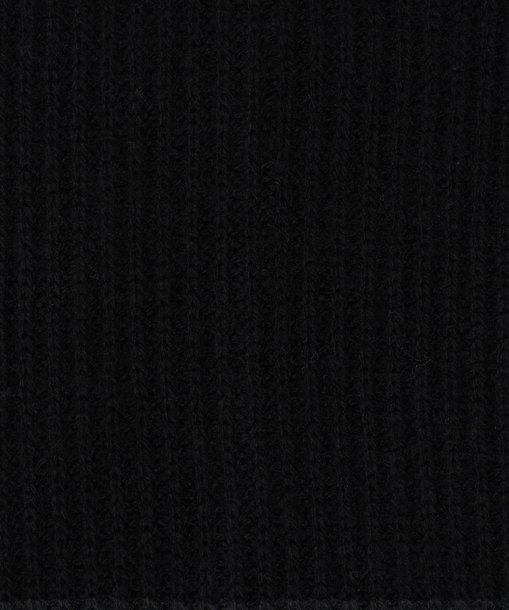 Wool/Cashmere  Neck Warmer in color Black