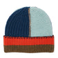 Patchwork Beanie in color Deep Teal