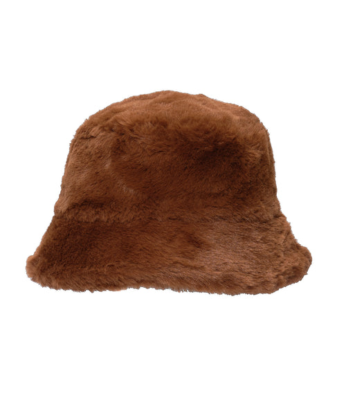 Faux Fur Bucket Hat – Echo