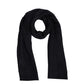 Plush Boucle Scarf in color Echo Black