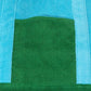 Terry Block Rocker Tote in color Amazon Green