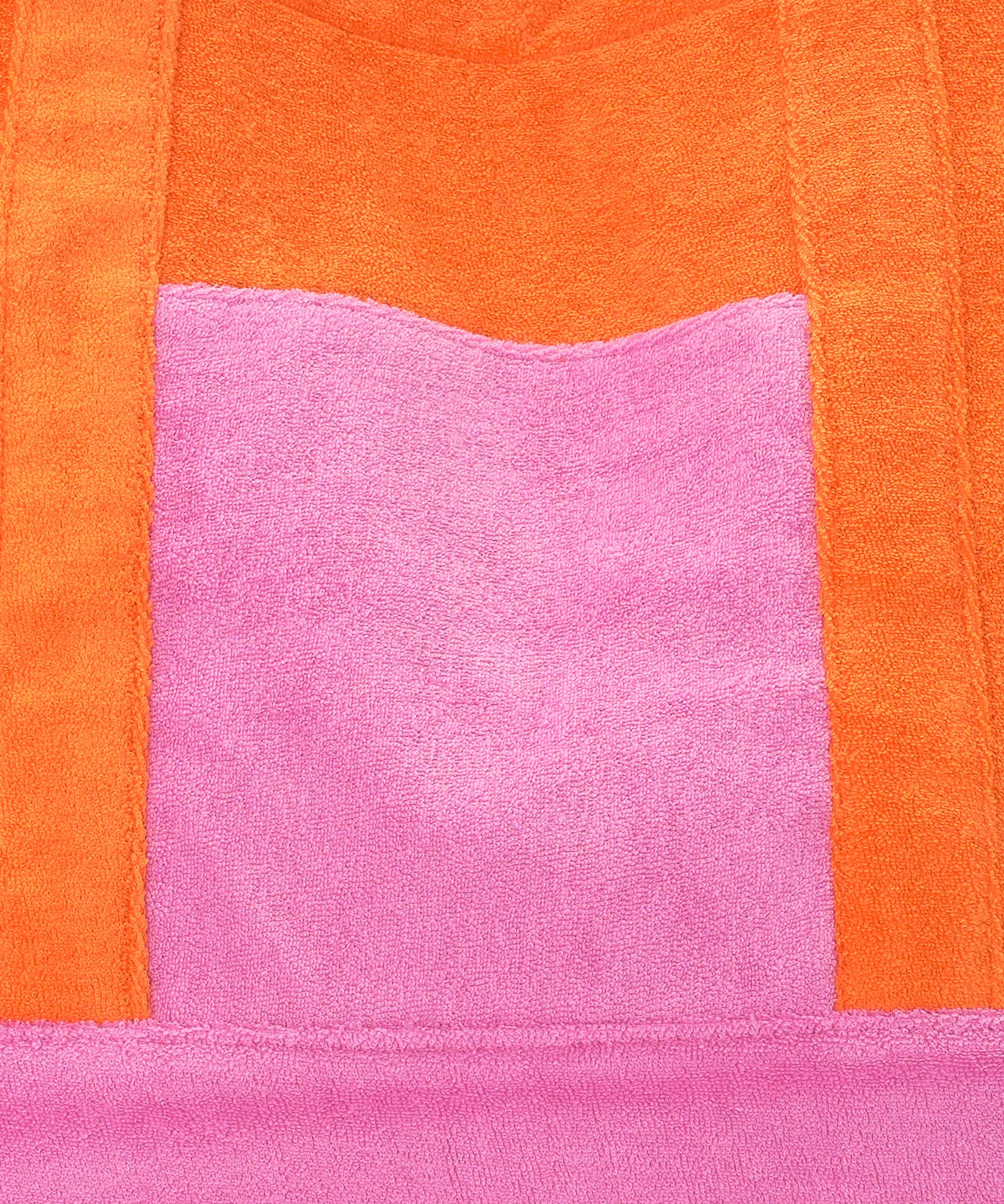 Terry Block Rocker Tote in color Ultra Pink