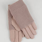 Fold Down Cuff Glove in color Teak