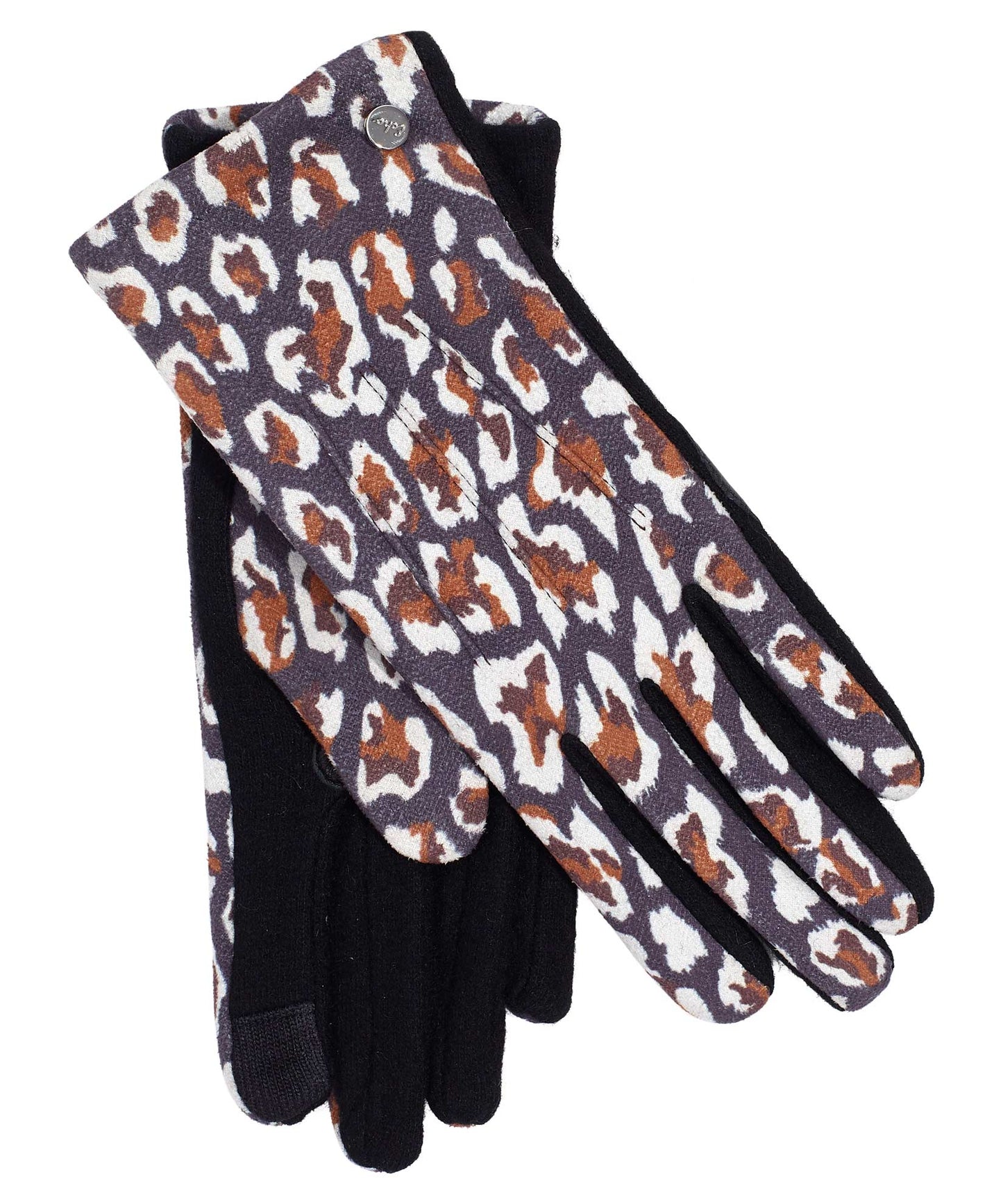 Cheetah Print Classic Touch Glove in color Dark Brown
