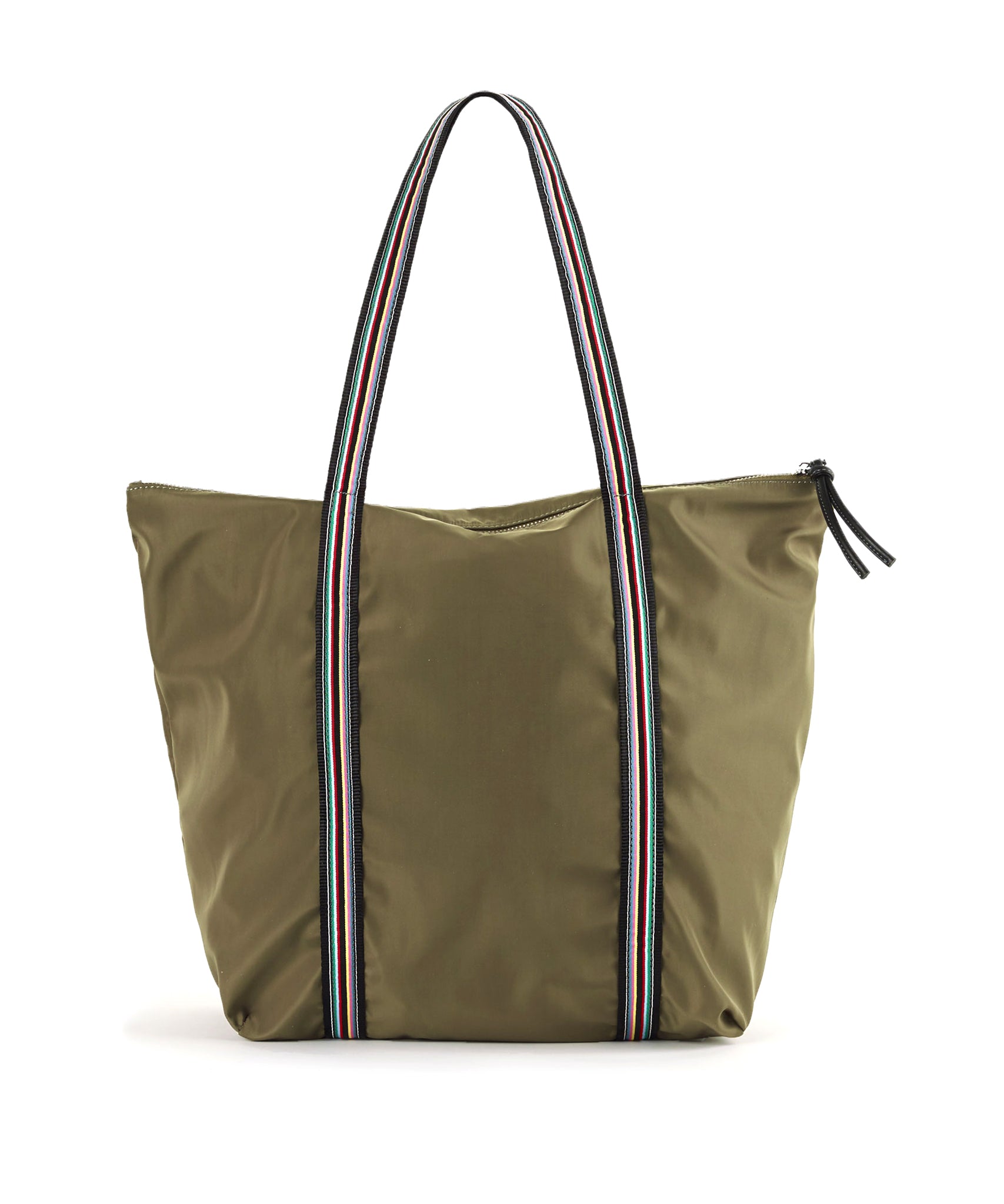 London Tote in color Evergreen