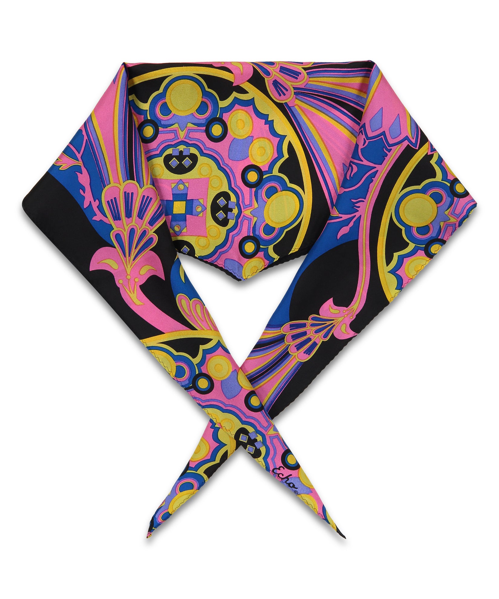 Tiger Lily Silk Diamond in color Multi