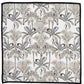 Wild Palm Silk Square in color Black