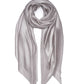 Pleated Radiance Wrap in color Silver