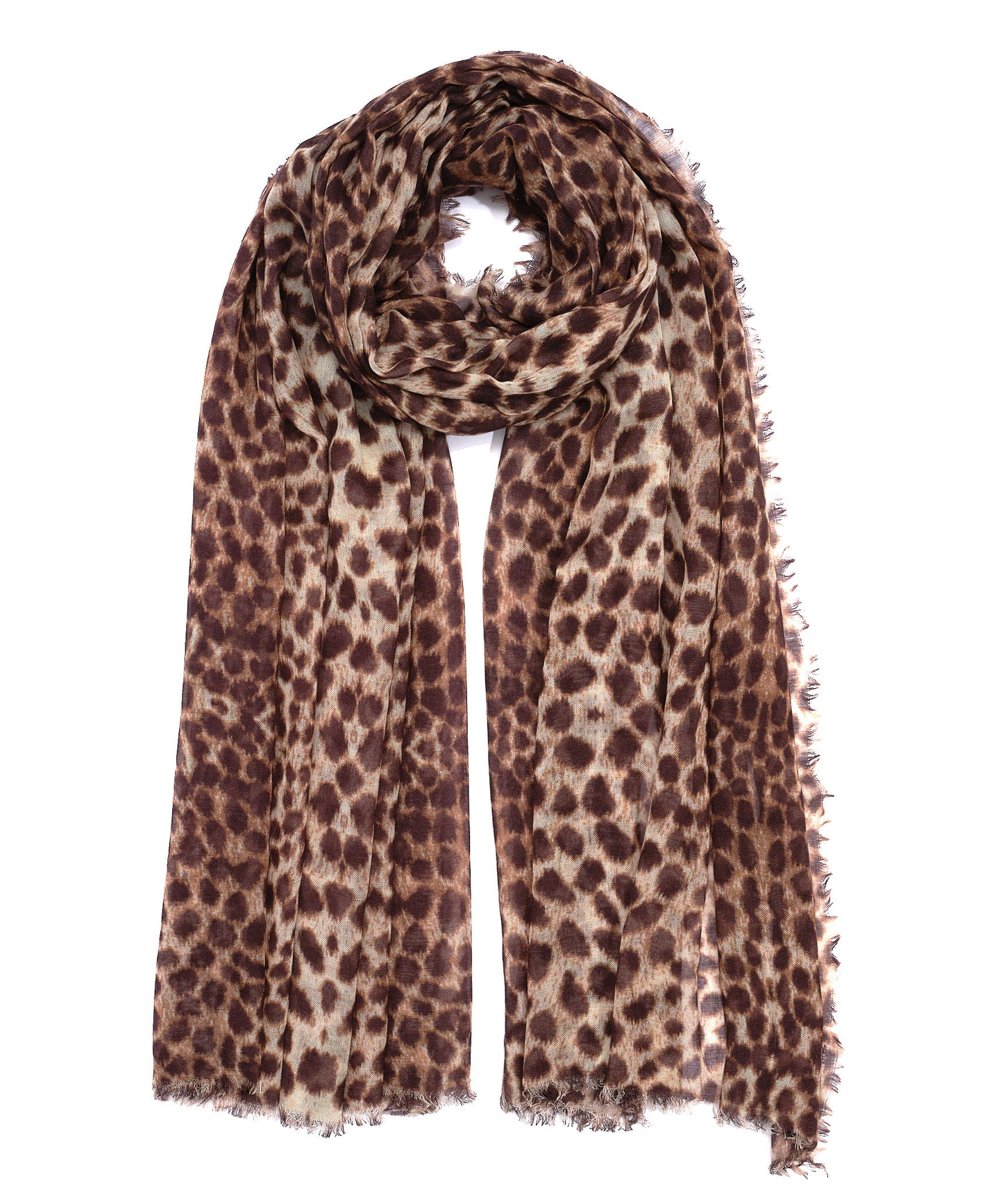 Leopard Wrap in color Natural
