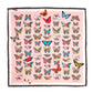 Give Me Butterflies Silk Square in color Blush