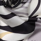 Zebra Silk Bandana in color Cream