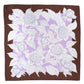 Mystic Bloom Silk Square in color Cacao