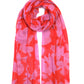 Moon Flower Sustainable Wrap in color Pimento