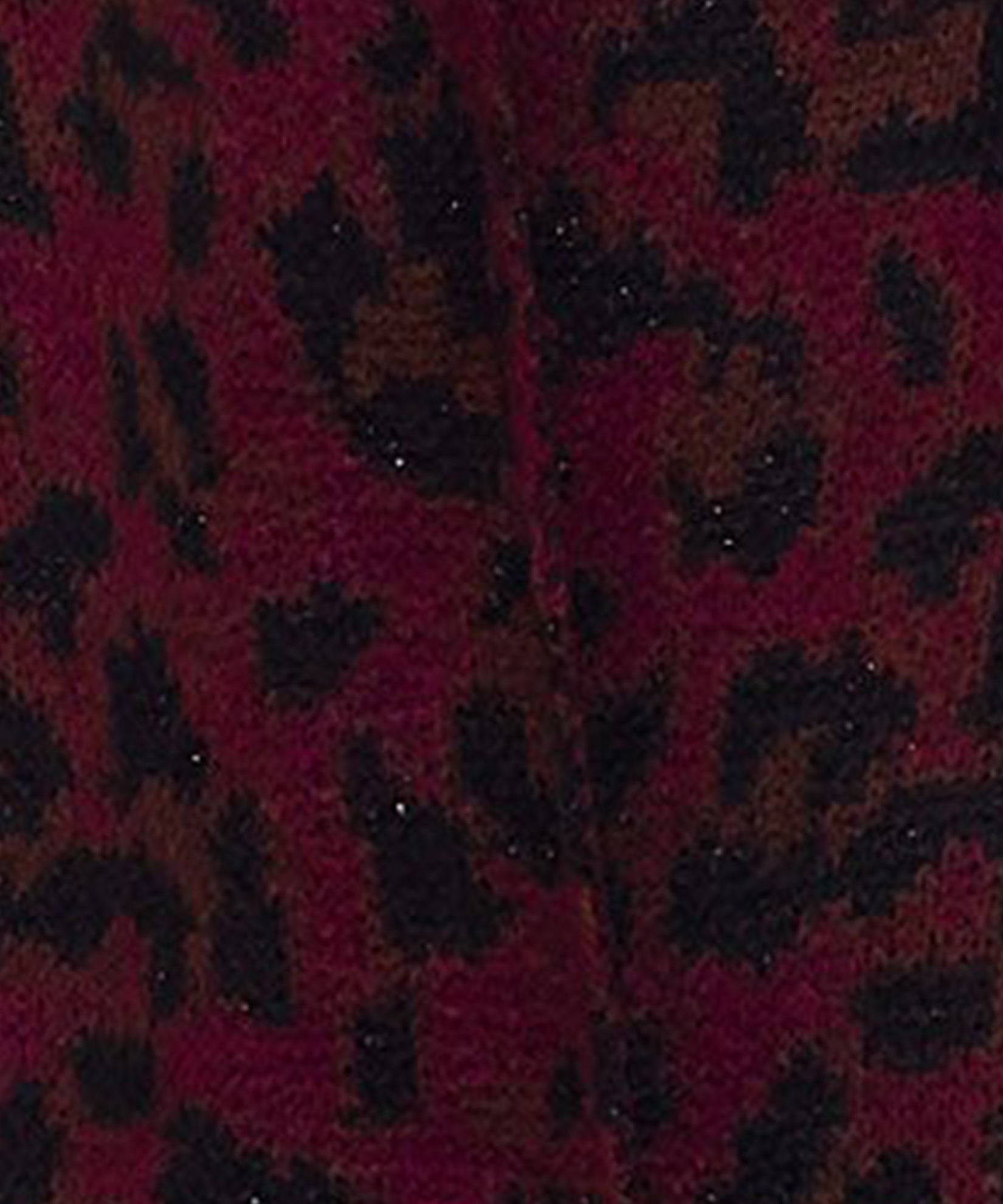 Leopard Knit Ruana in color Garnet