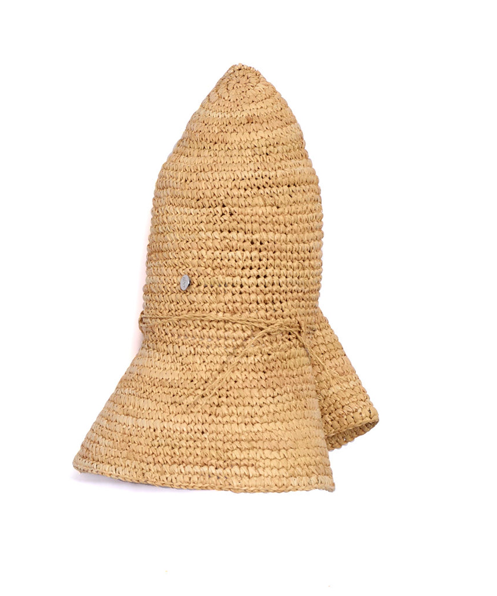 Natural Woven Fabric Bucket Hat