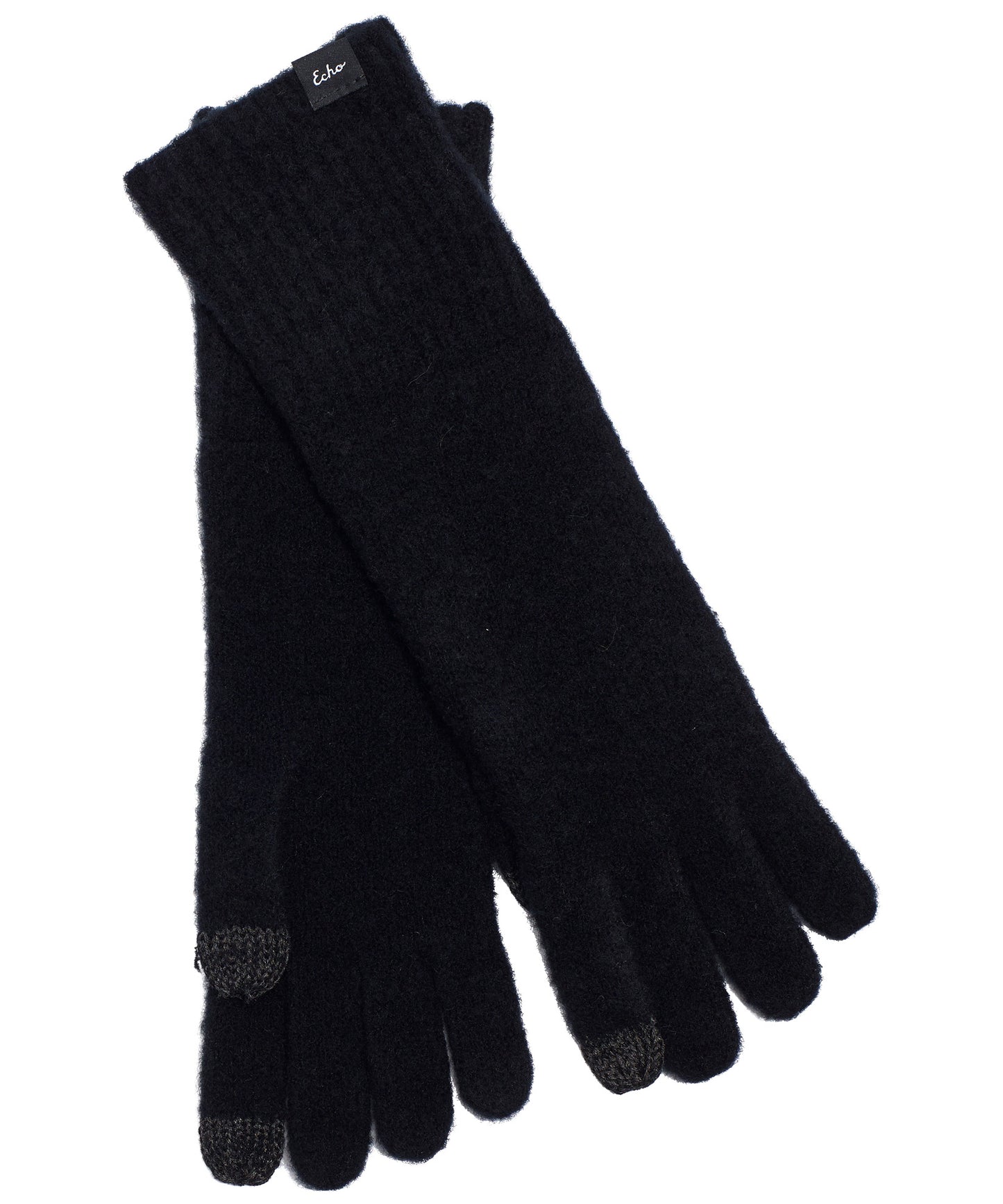 Rib Cuff Glove in color Echo Black